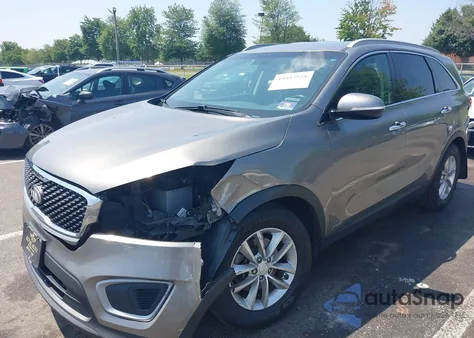 2018 Kia Sorento 2.4L Lx from USA, damaged, VIN 5XYPGDA32JG347268